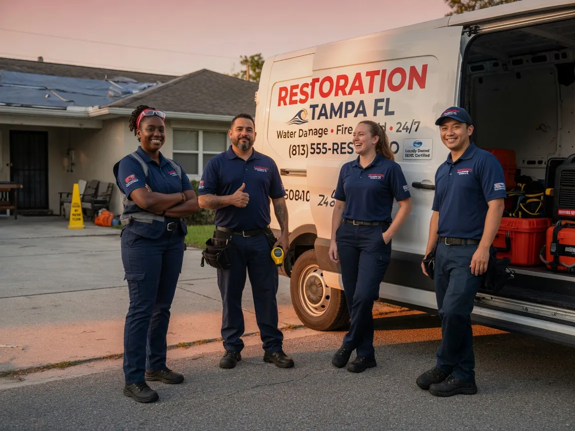 Water Damage Restoration company in Honobia, OK